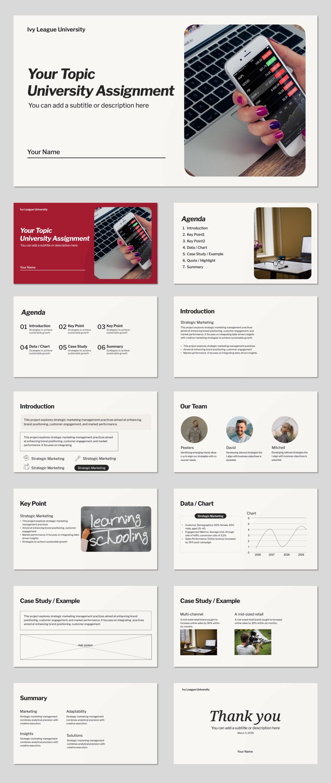 Free University PowerPoint Presentation