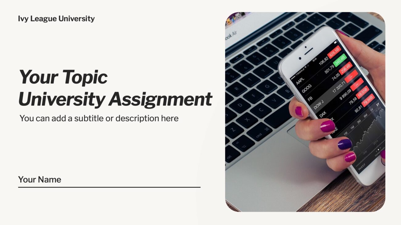 Free University PowerPoint Presentation