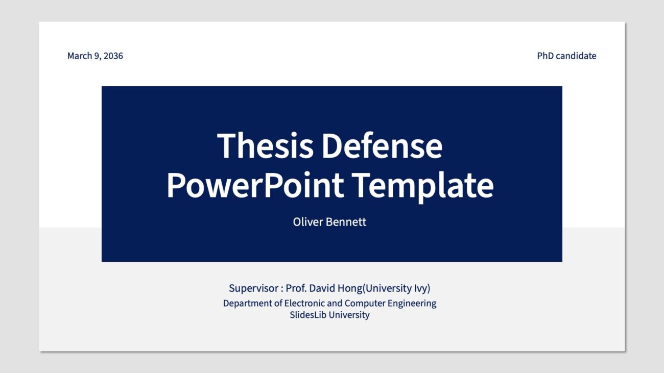 Navy Center Align Thesis Defense Presentation