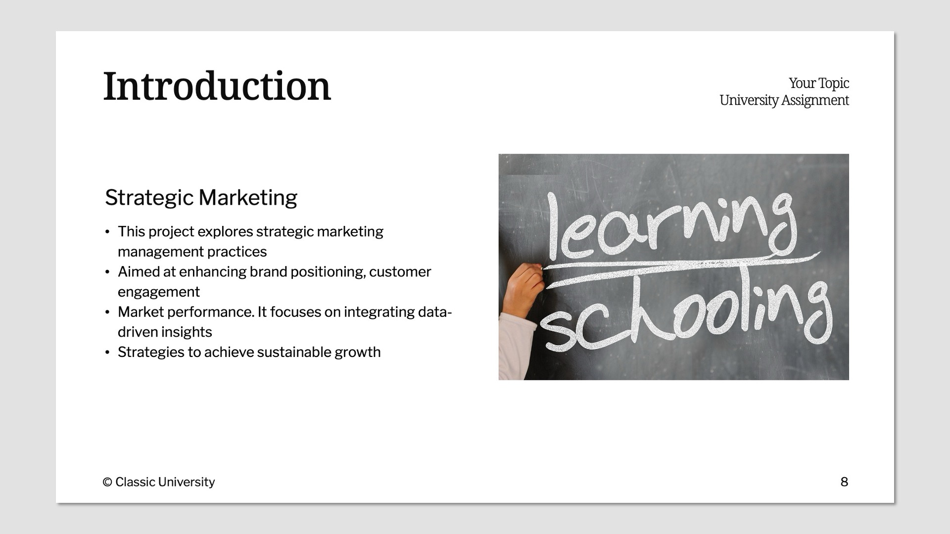 Free University PowerPoint templates and Google Slides download